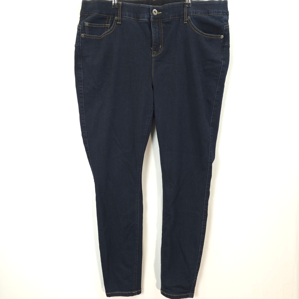 Torrid Bombshell Skinny Jeans Women 18R High Rise Dark Wash Indigo Classic‎